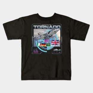 Tornado German British  Airforce Pilot Gift Modern Warbird Kids T-Shirt